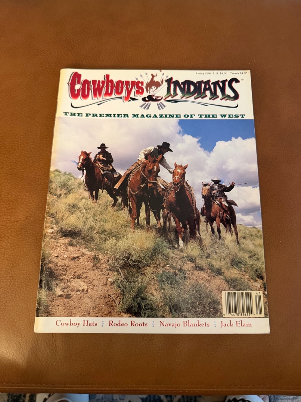 Cowboys & Indians Premier Magazine of the West Spring 1994